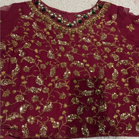 Beautiful Maria b handmade saree - Picture 14 of 16